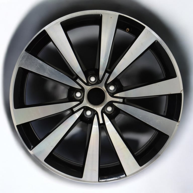1x Alufelge 19 Zoll 8.0" 5x112 48ET Glanz Silber 5C0601025 Vw Rim Wheel FEL4855613235as
