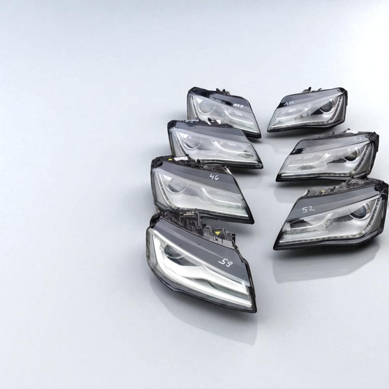 Frontscheinwerfer Audi A8 LED Links Scheinwerfer Headlight