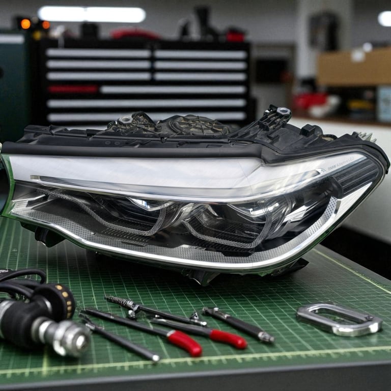 Frontscheinwerfer BMW 5 G31 G30 7439193-04 Full LED Links Scheinwerfer Headlight SCH9830417736lm