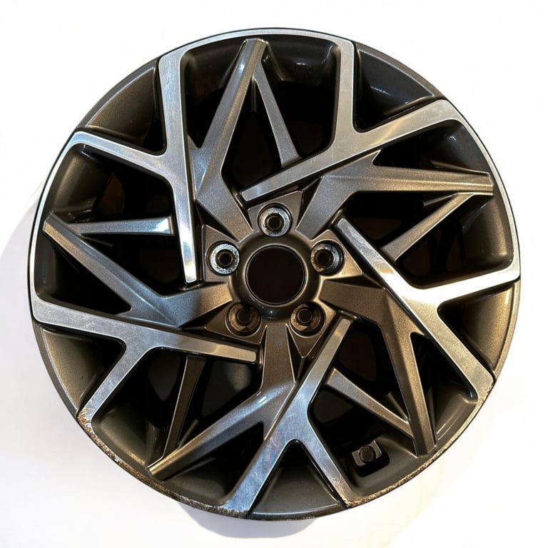 1x Alufelge 18 Zoll 7.5" 5x114.3 50ET 52910-CM300 Hyundai Kona Rim Wheel