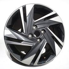 Laden Sie das Bild in den Galerie-Viewer, 1x Alufelge 16 Zoll 6.0&quot; 4x100 50ET Glanz Schwarz 52910-Q0200 Hyundai I20 III Mg