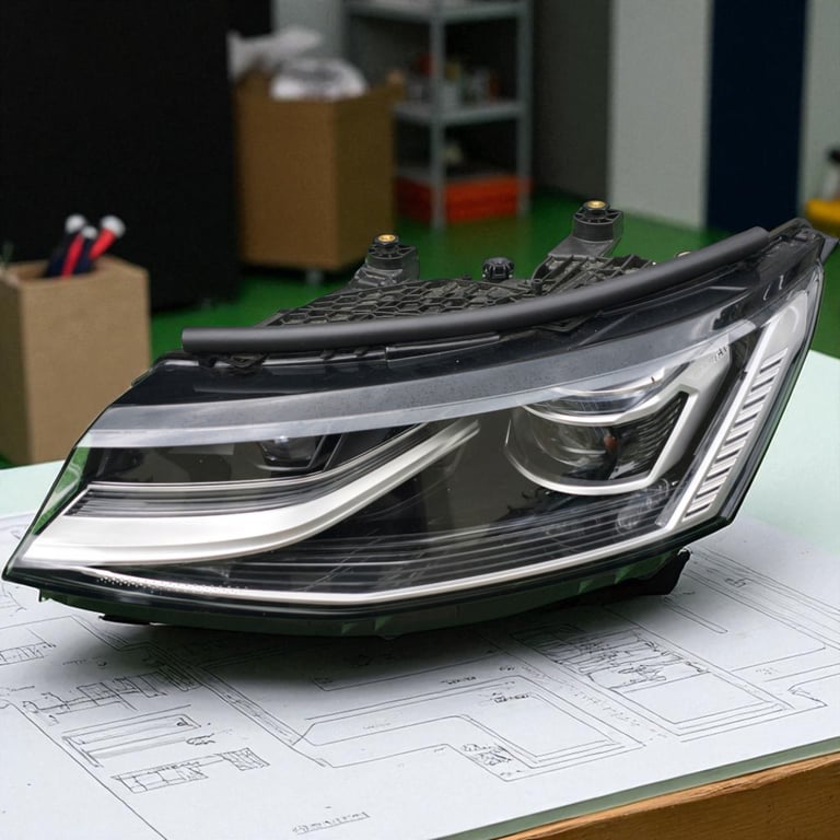Frontscheinwerfer VW T7 7T1941081E Full LED Links Scheinwerfer Headlight SCH9143416118yi