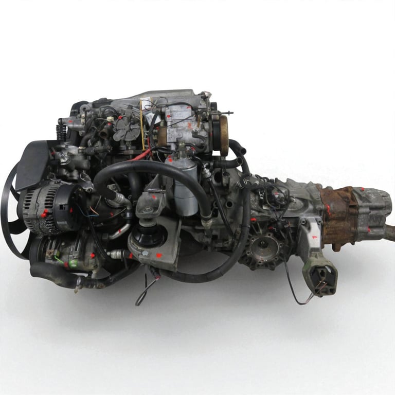 Motor Audi A6 C4 AAT 2.5 TDI 116PS 85kW Diesel Engine Unkomplett