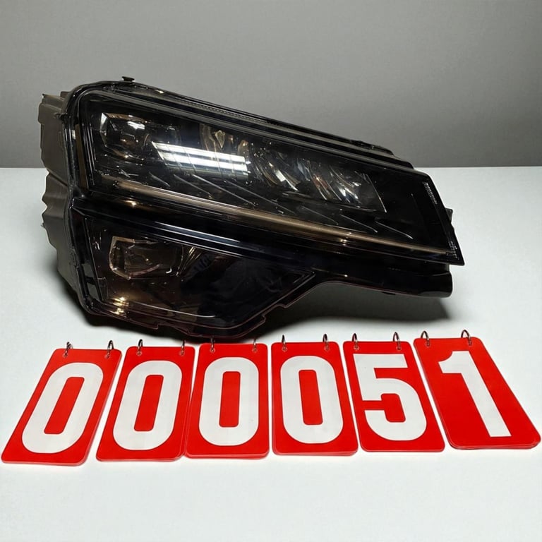 Frontscheinwerfer Skoda Karoq 57B941016B Full LED Rechts Scheinwerfer Headlight SCH3152189315ui