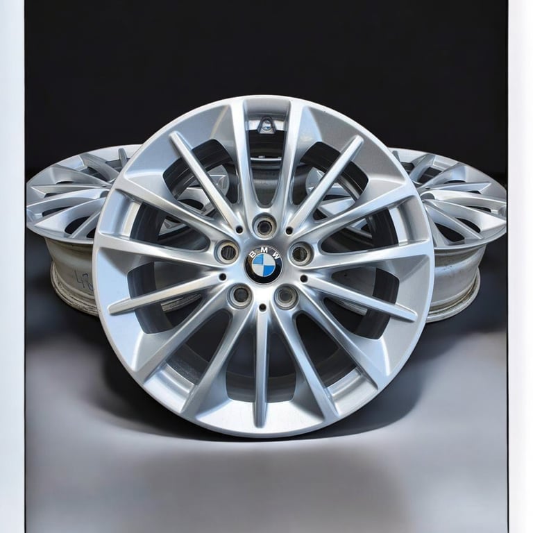 4x Alufelge 17 Zoll 7.5" 5x112 54ET Glanz Silber 6856084 BMW F45 1 F40 Rim Wheel FEL4151329197pz