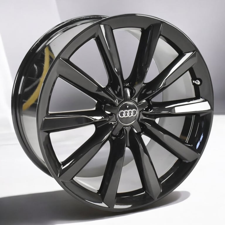 4x Alufelge 19 Zoll 8.5" 5x112 43ET Glanz Schwarz 4G9601025F Audi A6 Allroad FEL4159352457zj