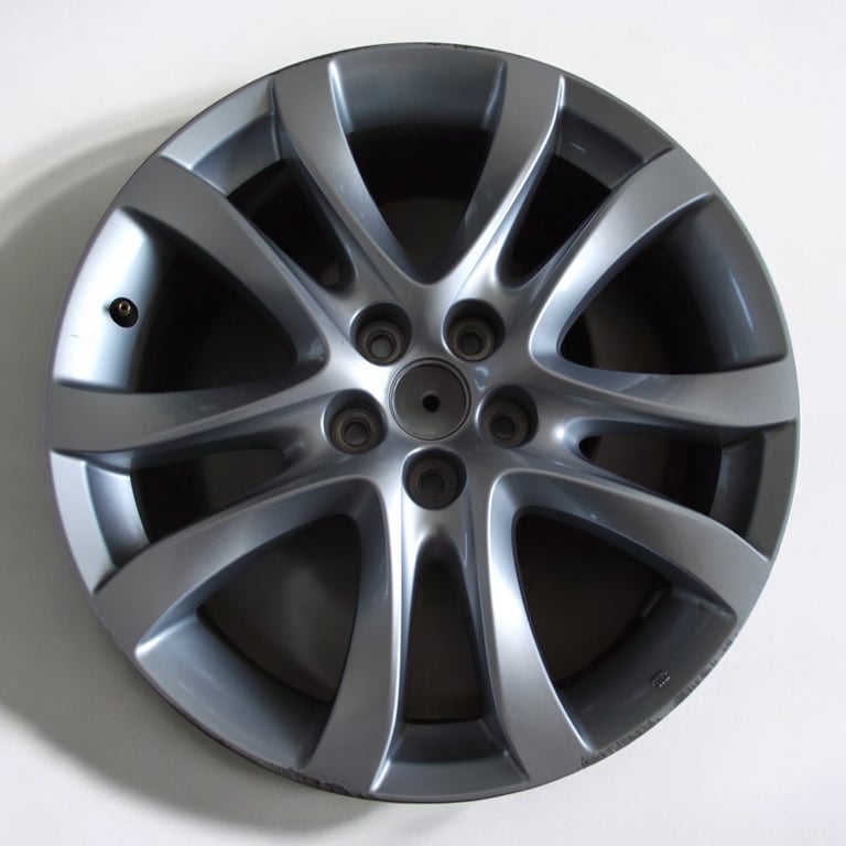 1x Alufelge 19 Zoll 7.5" 5x114.3 45ET Glanz Silber 996504 Mazda 5 Rim Wheel