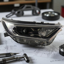 Frontscheinwerfer Toyota V Full LED Rechts Scheinwerfer Headlight SCH5545633089sa