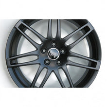 Laden Sie das Bild in den Galerie-Viewer, 4x Alufelge 19 Zoll 8.5&quot; 5x112 43ET Matt Schwarz 8K0601025AA Audi A6 Allroad