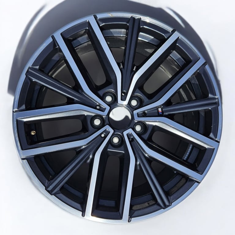 1x Alufelge 18 Zoll 7.5" 5x112 50ET Glanz Schwarz 6891179 BMW 2 F45 Mg Rim Wheel FEL6697985425ay