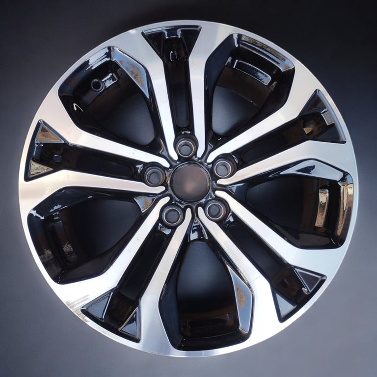 1x Alufelge 17 Zoll 7.0" 5x108 47 5ET Glanz Schwarz L1TC-1007-DA Ford Puma