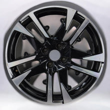 Laden Sie das Bild in den Galerie-Viewer, 1x Alufelge 18 Zoll 7.0&quot; 4x108 35ET Glanz Schwarz 9828186880 Peugeot Rim Wheel