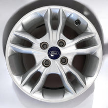 Laden Sie das Bild in den Galerie-Viewer, 1x Alufelge 15 Zoll 6.0" 4x108 47,5ET Silber E1BJ-1007-AA Ford Fiesta Rim Wheel FEL7389995264pu