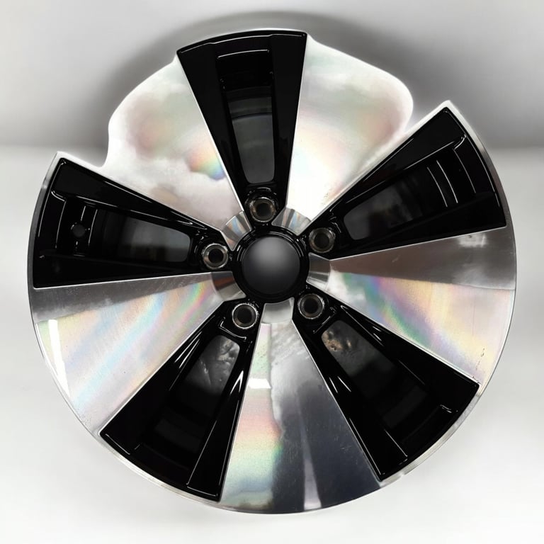 1x Alufelge 16 Zoll 6.5" 5x112 41ET Glanz Schwarz 3G0601025 VW Passat B8 FEL4385602313gs