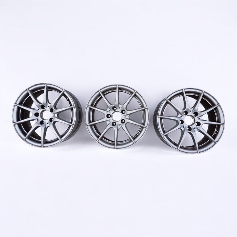 1x Alufelge 16 Zoll 7.0" 5x112 43ET Glanz Silber A2044015702 Mercedes-Benz W204