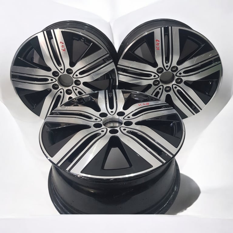 3x Alufelge 18 Zoll 7.5" 5x112 A2434011400 Mercedes-Benz Eqa Rim Wheel FEL5476624231ee