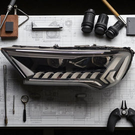 Frontscheinwerfer Audi Q7 4M0941085C Laser Links Scheinwerfer Headlight