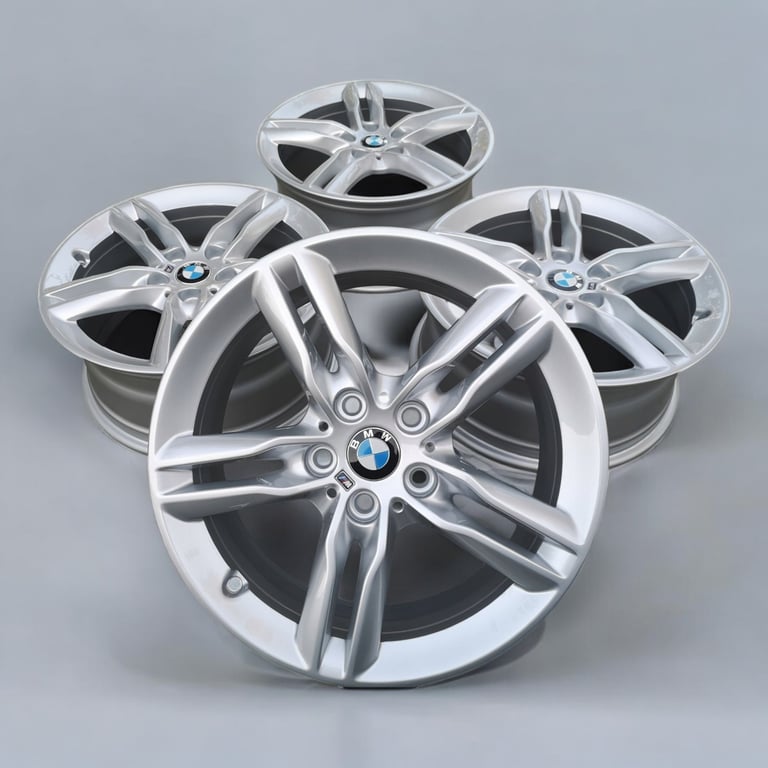 4x Alufelge 17 Zoll 7.5" 5x112 54ET Glanz Silber 7848601 BMW F45 X1 F48 FEL4954321686hq