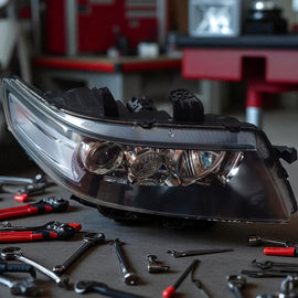 Frontscheinwerfer Honda Accord VII Xenon Ein Stück (Rechts oder Links) Headlight