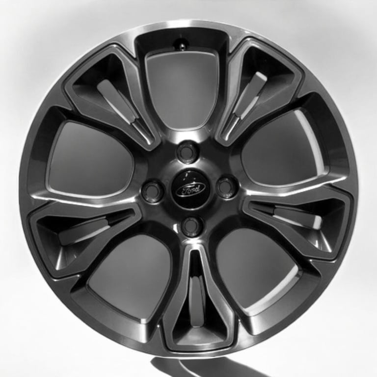 1x Alufelge 18 Zoll 7.0" 4x108 47 5ET Graphit H1BJ1007E1A Ford Fiesta Mg