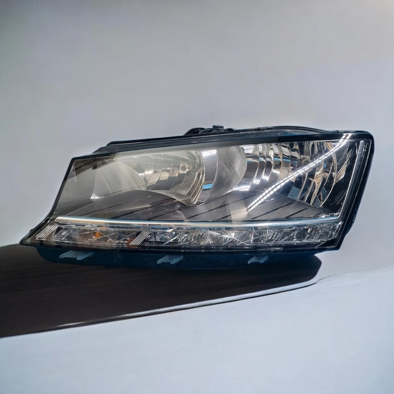 Frontscheinwerfer Skoda Fabia 6V1941015D Links Scheinwerfer Headlight