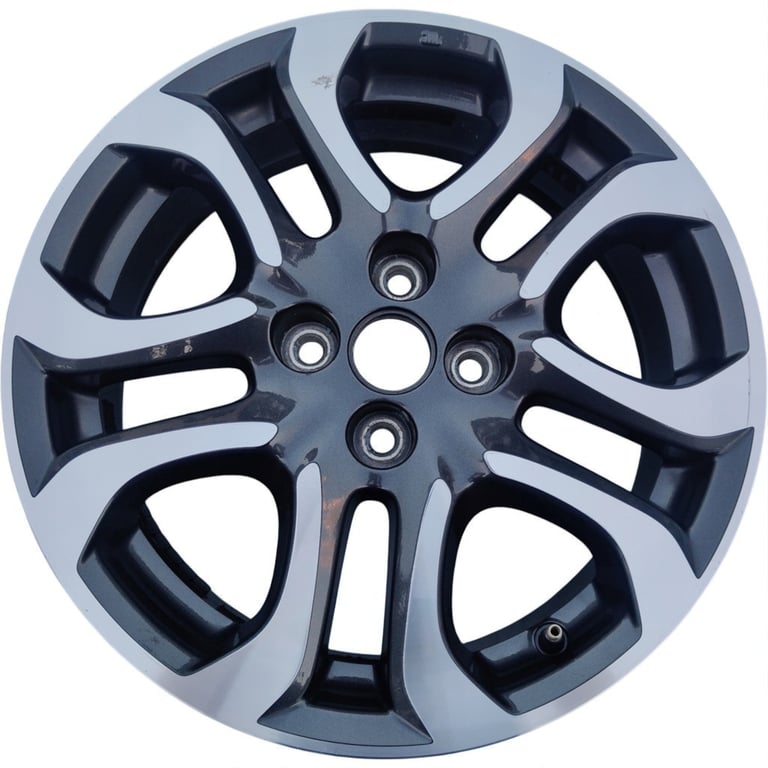 1x Alufelge 16 Zoll 5.5" 4x100 40ET 9965445560 Mazda 2 Rim Wheel