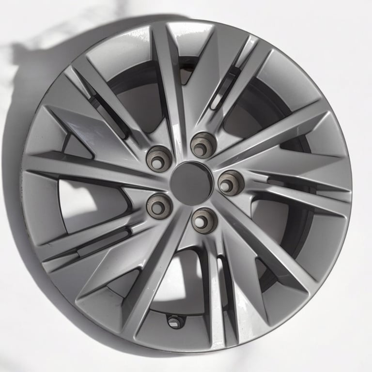 1x Alufelge 16 Zoll 7.0" 5x108 40ET Glanz 9814117777 Peugeot Rim Wheel