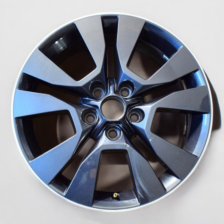 1x Alufelge 17 Zoll 7.0" 5x112 45ET Glanz Grau 5L0601025S Mg Yeti Rim Wheel