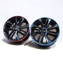 Laden Sie das Bild in den Galerie-Viewer, 1x Alufelge 17 Zoll 7.0&quot; 4x100 44ET Glanz Schwarz Opel Corsa Rim Wheel