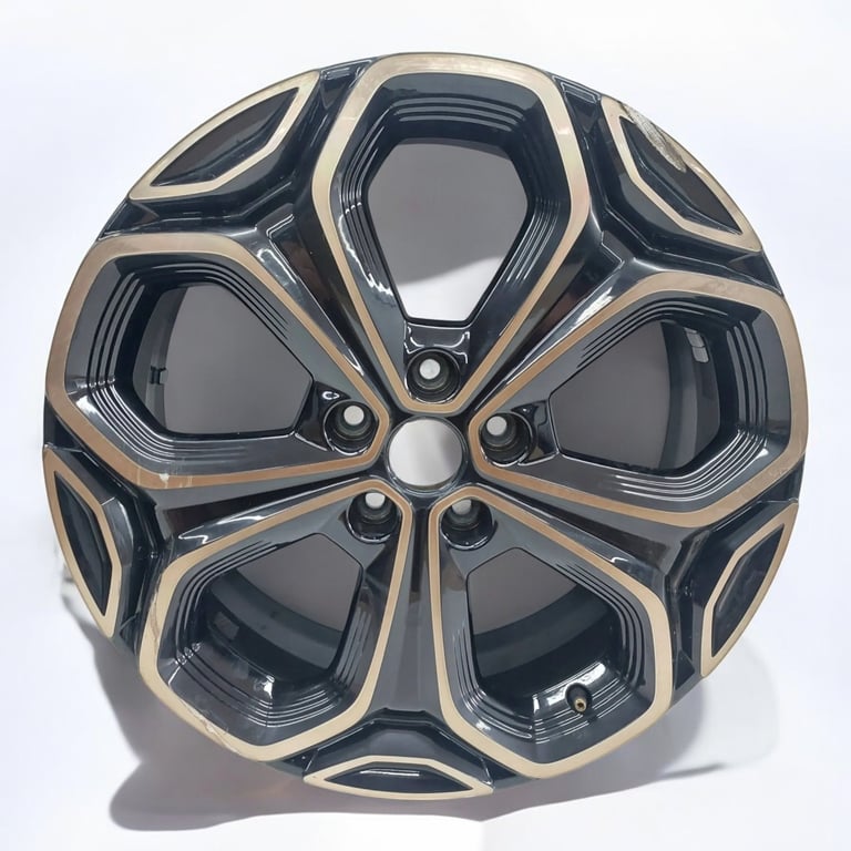 1x Alufelge 19 Zoll 7.0" 5x114.3 40ET Glanz Schwarz 403005301 Renault Kadjar