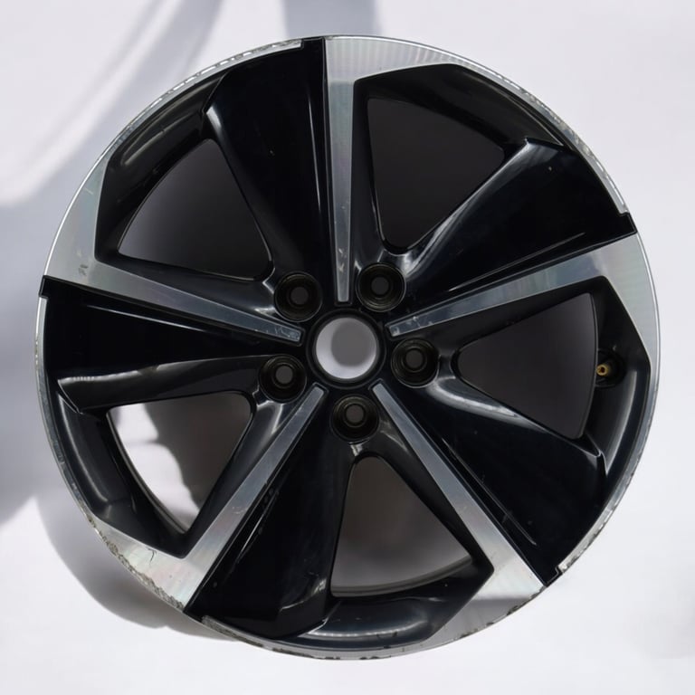 1x Alufelge 17 Zoll 7.5" 5x108 44ET Glanz Silber 9847065380 Opel Astra L Iii