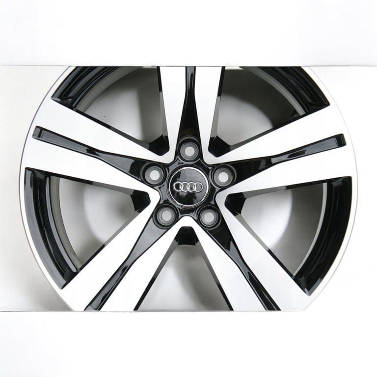 4x Alufelge 18 Zoll 8.0" 5x112 25ET Glanz Silber 4M0601025 Audi A4 Allroad