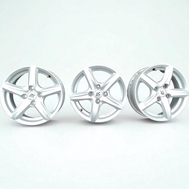 1x Alufelge 15 Zoll 6.0" 4x108 37 5ET KBA49043 Rim Wheel FEL3157614150dy