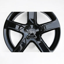 Laden Sie das Bild in den Galerie-Viewer, 4x Alufelge 18 Zoll 8.0&quot; 5x112 41ET Glanz Schwarz 4G9601025E Audi A6 Allroad