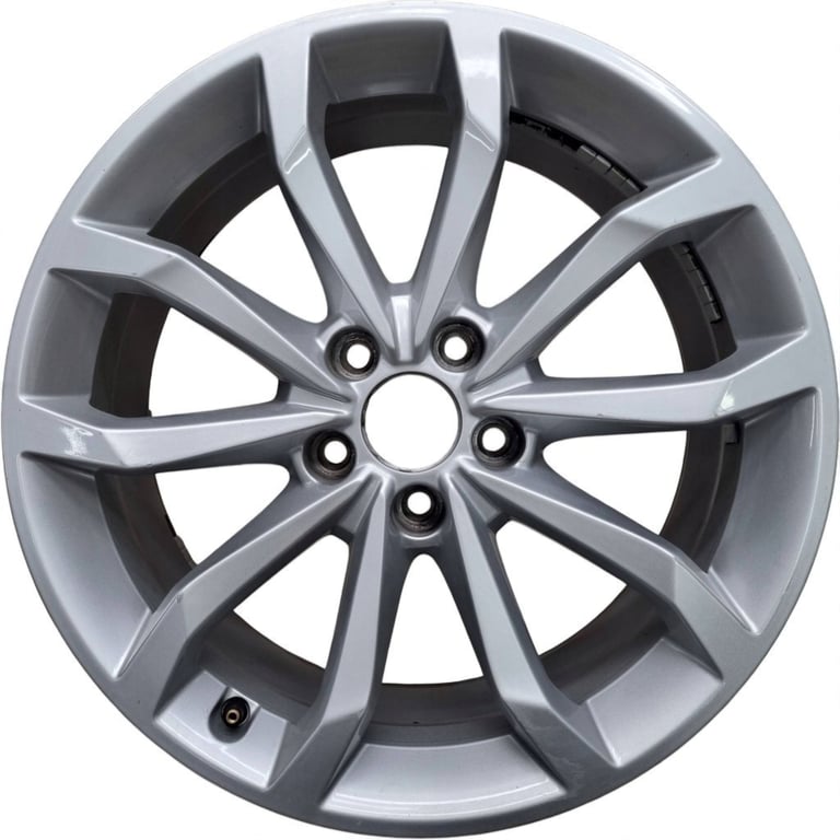 1x Alufelge 18 Zoll 8.0" 5x112 40ET 8W0601025H Audi A4 Rim Wheel