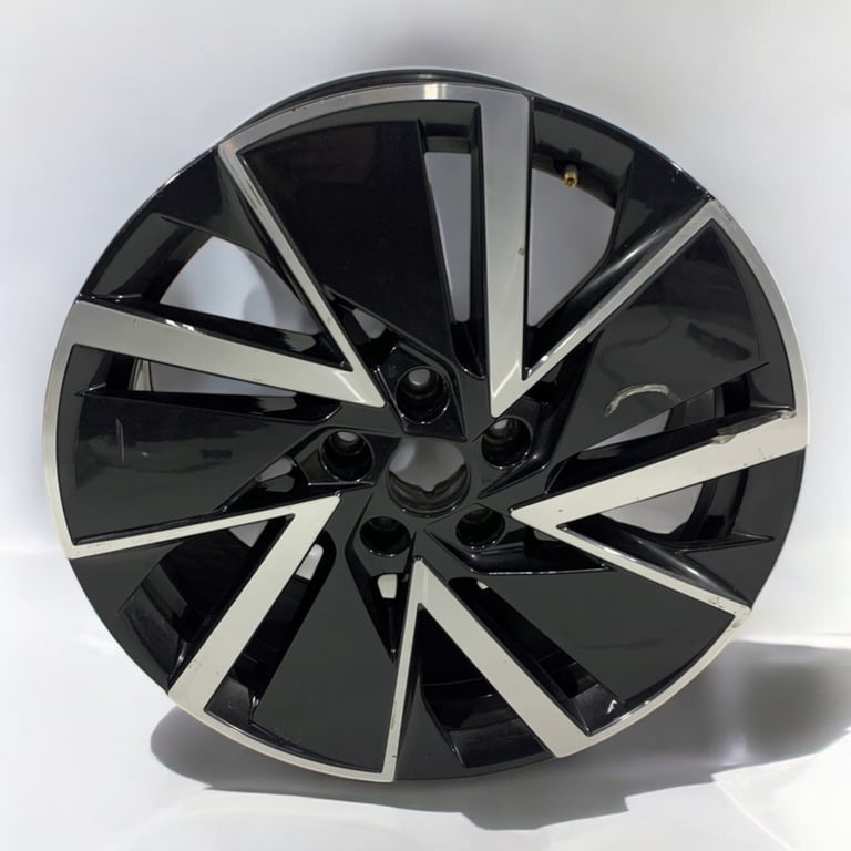 1x Alufelge 18 Zoll 7.5" 5x112 Glanz Graphit 5JA601025E Skoda Rim Wheel