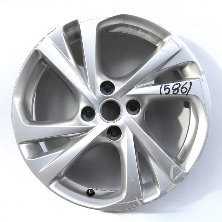 1x Alufelge 17 Zoll 7.0" 4x108 38ET Glanz Silber 39182182 Opel Corsa F Rim Wheel