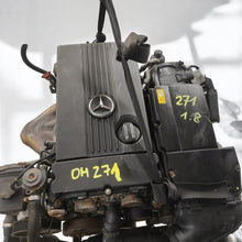 Laden Sie das Bild in den Galerie-Viewer, Motor Mercedes-Benz OM271 1.8 Benzin Engine Unkomplett