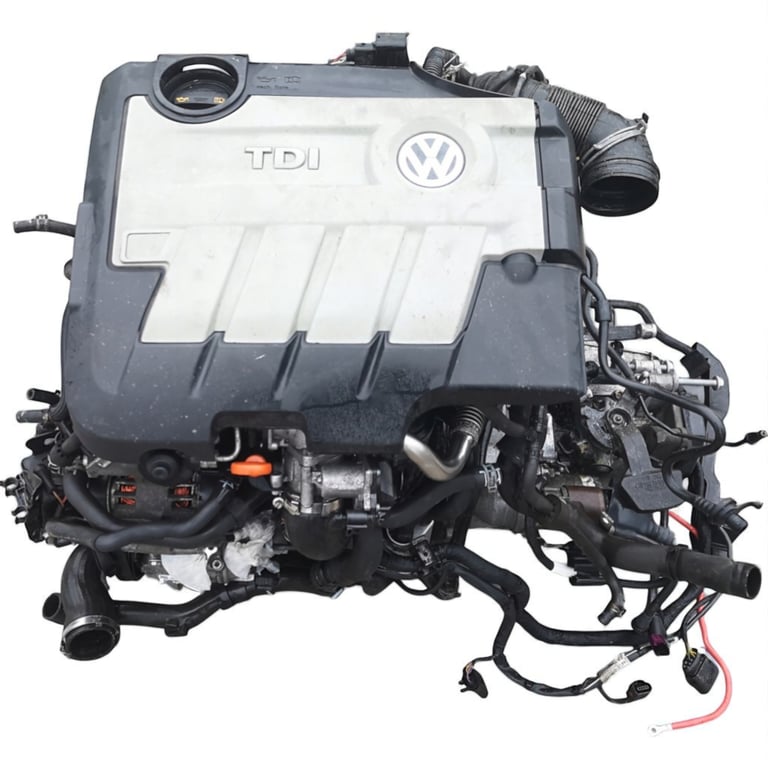 Motor Audi Skoda VW 2.0 TDI CBD 160TYSKM 257TKm Diesel Engine Komplett