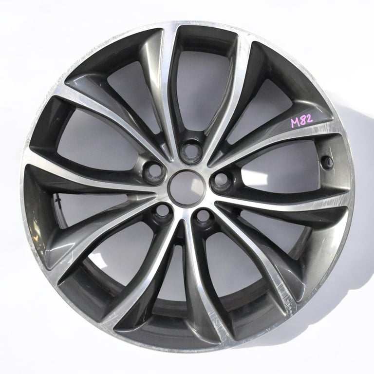 1x Alufelge 18 Zoll 8.0" 5x108 45ET Glanz Graphit GX63-1007-SA Jaguar E-Pace Mg