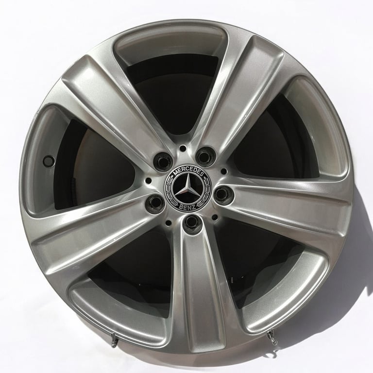 1x Alufelge 18 Zoll 8.0" 5x112 38ET Glanz Silber A2534012100 Mercedes-Benz Glc FEL4780715387rp