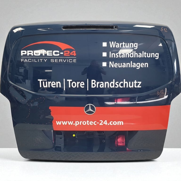 Heckklappe Mercedes-Benz Vito W447 Rückseite kofferraumklappe Tailgate