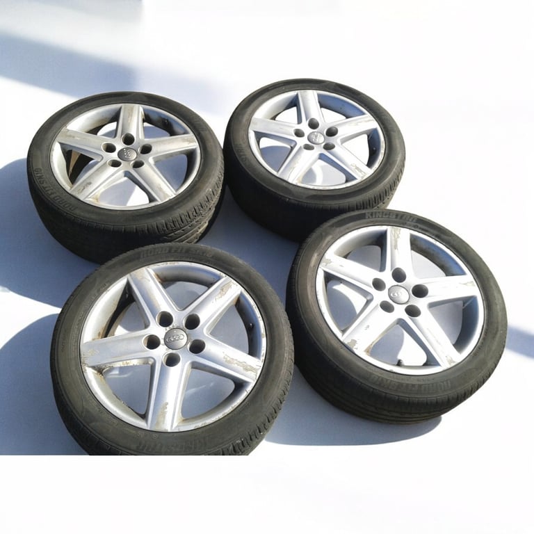 1x Alufelge 17 Zoll " Audi A4 B6 Rim Wheel