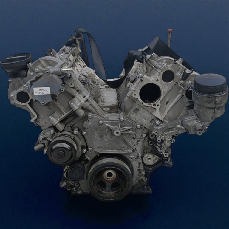 Motor Mercedes-Benz W204 642830 3.0 CDI 210TKm 2011 Diesel Engine Unkomplett