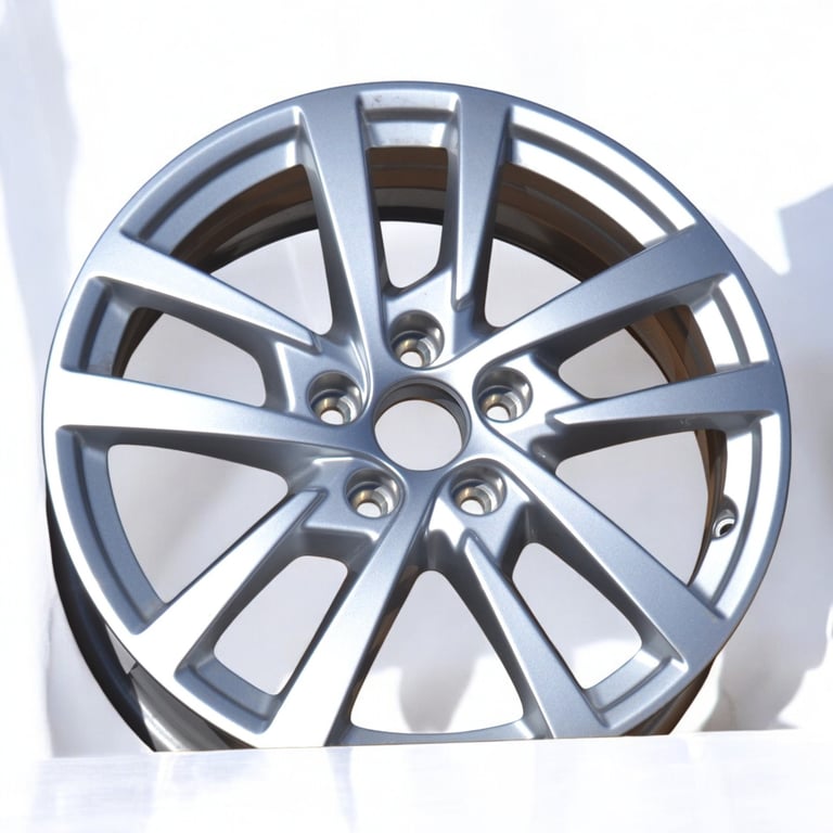 1x Alufelge 17 Zoll 6.0" 5x112 48ET Glanz Silber 8V0601025DH Audi Rim Wheel