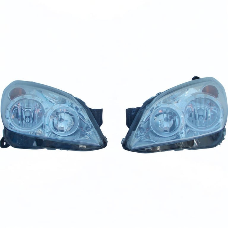 Frontscheinwerfer Opel Astra H 1EG27037041 Ein Satz Scheinwerfer Headlight SCH8359729442qh