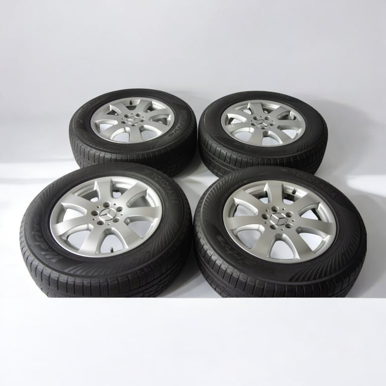 4x Alufelge 17 Zoll 7.5" 5x112 56ET A2514011002 Mercedes-Benz Rim Wheel FEL9624460645gu