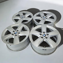 Load image into Gallery viewer, 4x Alufelge 17 Zoll 7.5" 5x112 54ET Glanz Silber BMW6855087 BMW Rim Wheel FEL6443871140bd