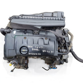 Motor BMW Mini R56 N12B16AA 1.6 183TKm 2008 Benzin Engine Komplett