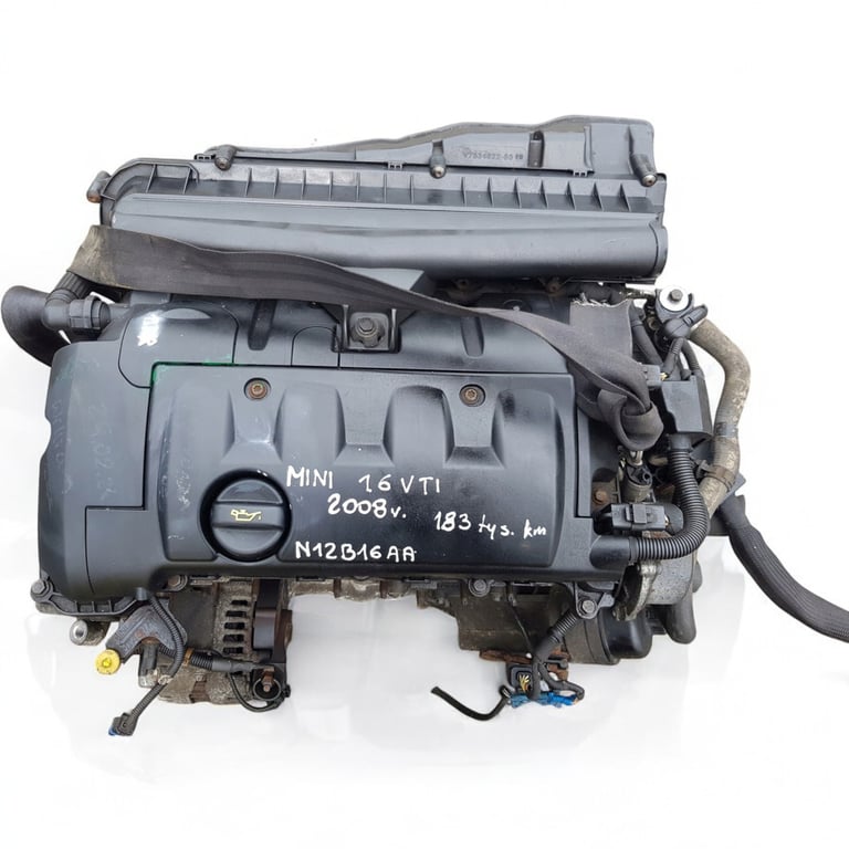 Motor BMW Mini R56 N12B16AA 1.6 183TKm 2008 Benzin Engine Komplett